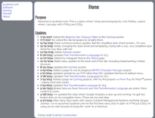 Tablet Screenshot of dustinian.com